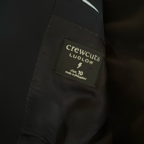 Crewcuts Boys' Ludlow suit jacket in Italian wool size 10 excellent condition - Picture 4 of 5